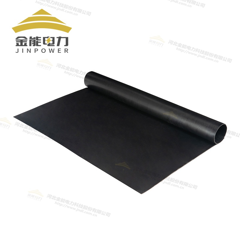 环保型3-12mm黑色平面绝缘橡胶垫