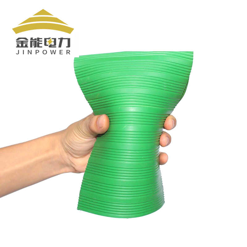3-6mm绿色均匀条纹绝缘胶垫