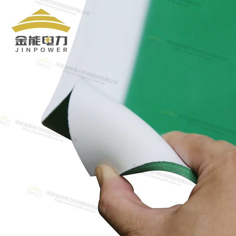 环保绝缘作业垫雕刻+UV印刷更牢固