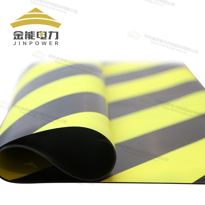 斑马线绝缘橡胶垫原生橡胶