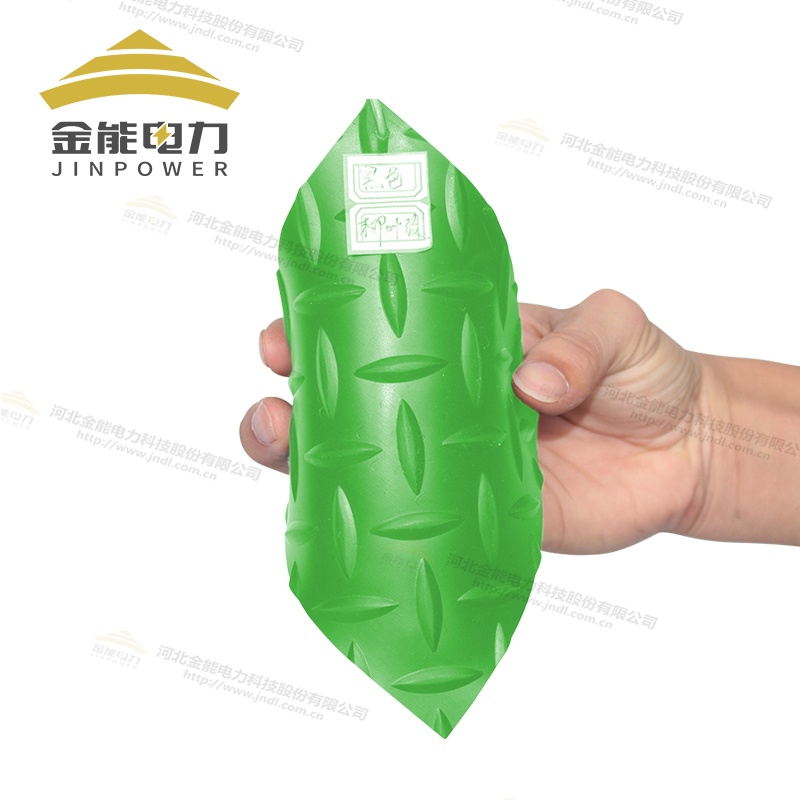 3-6mm绿色柳叶纹绝缘胶垫