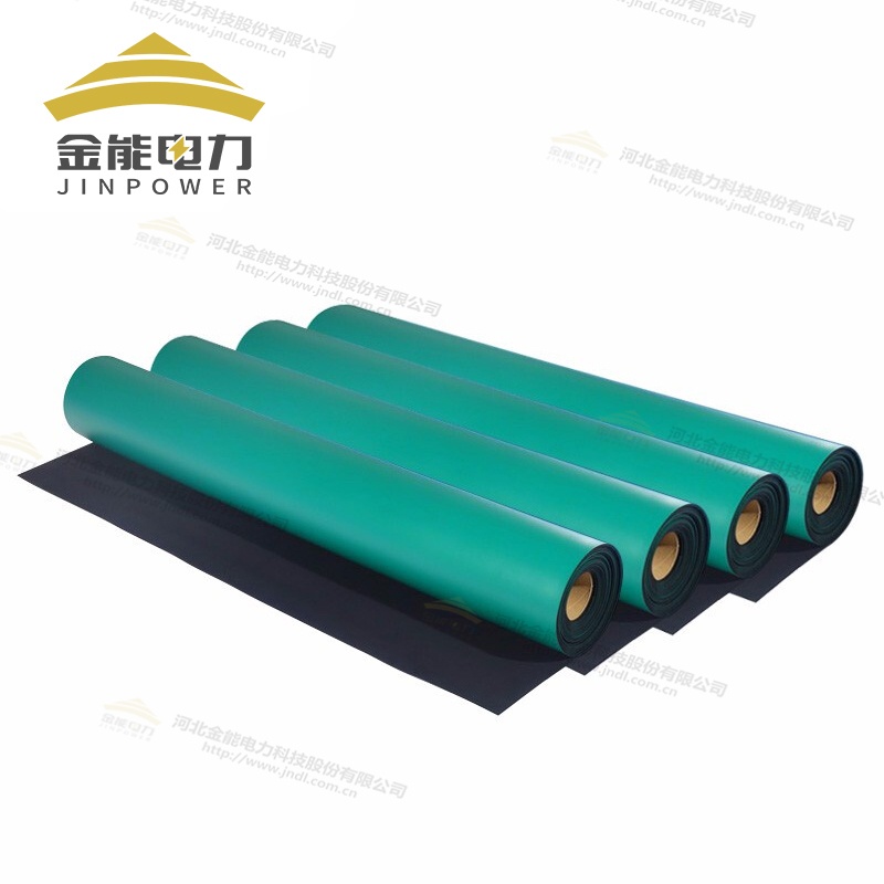 电子厂车间防静电胶板绿蓝灰黑色四色可选