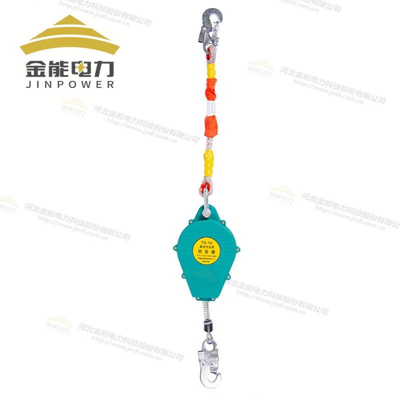 高空作业速差防坠器航空级钢丝绳有效缓冲